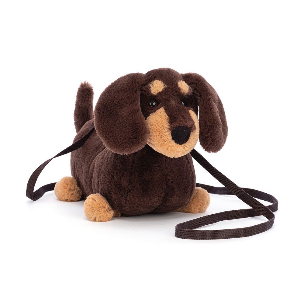 Jellycat Otto Sausage Dog Bag Soft Stuffed Plush 13cm 5.11inches