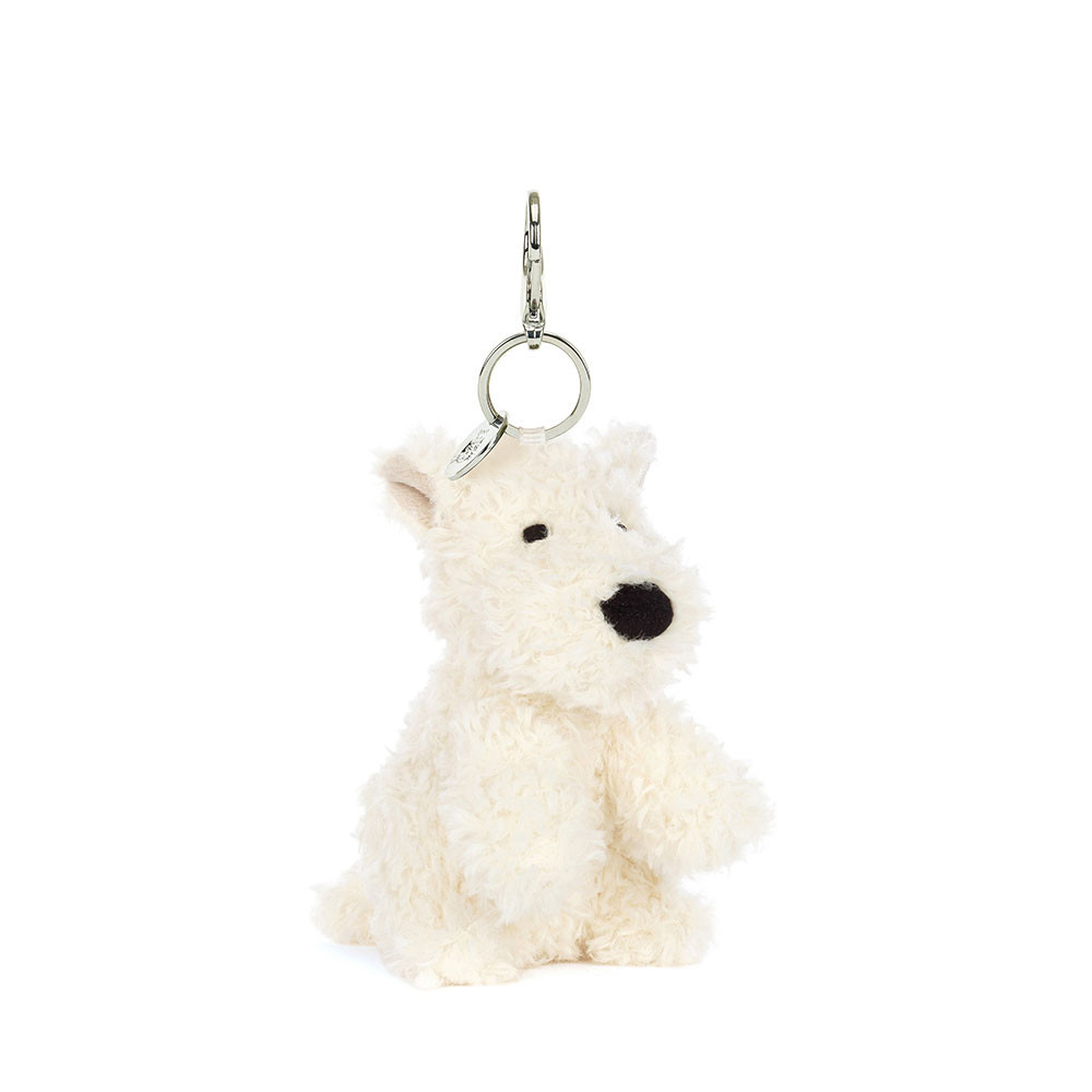 Jellycat Munro Scottie Dog Bag Charm 11cm 4.33inches