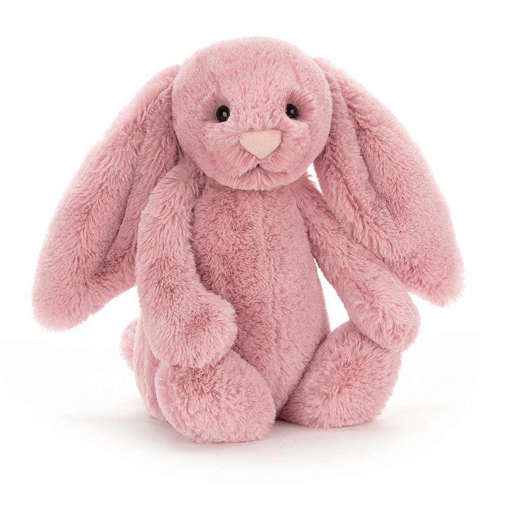 Jellycat Bashful Tulip Pink Bunny Medium Soft Stuffed Plush 31cm 12.20inches