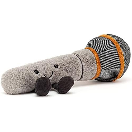 Jellycat Amuseables Microphone Soft Stuffed Plush 12cm 4.72inches