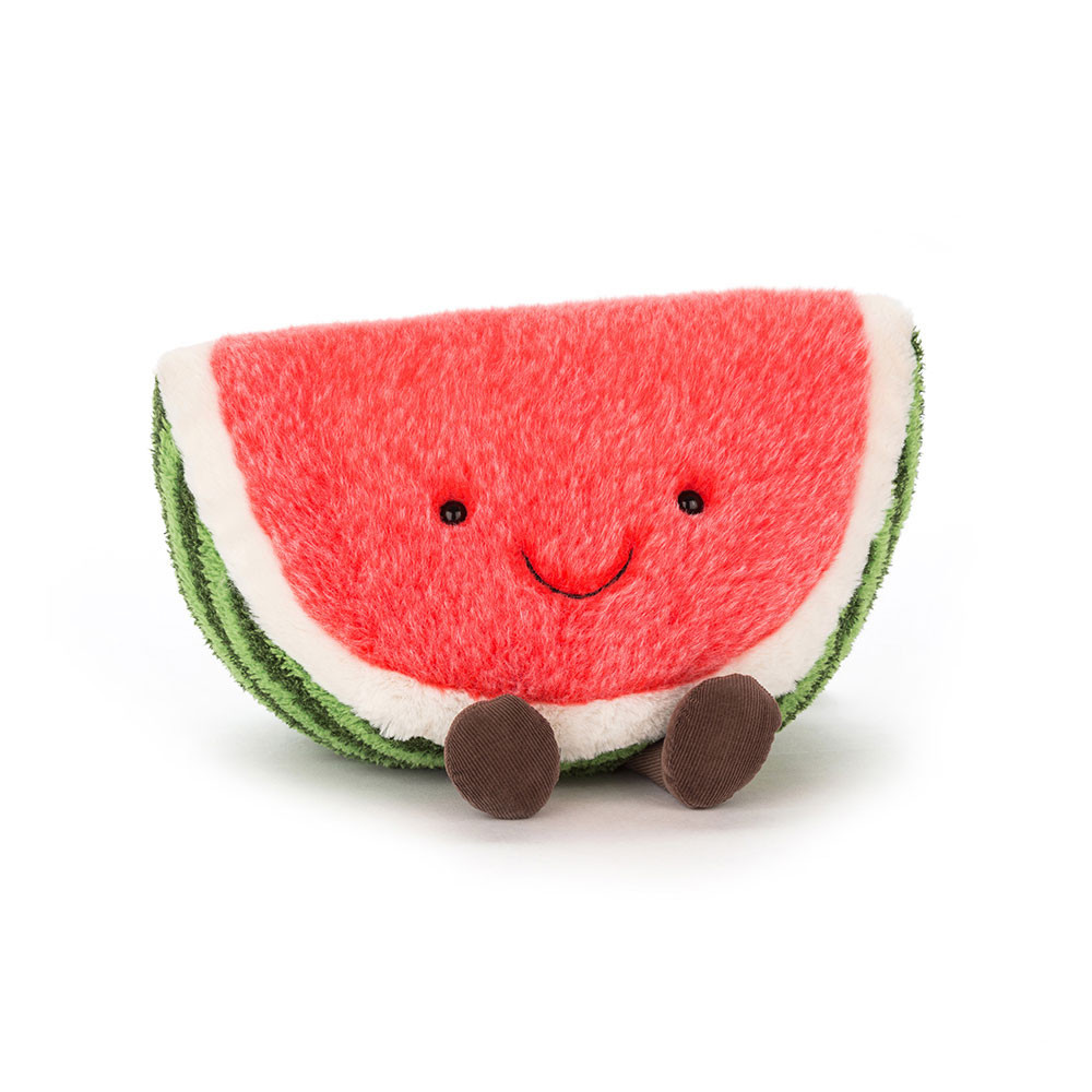 Jellycat Amuseables Watermelon Medium Soft Stuffed Plush 18cm 7.08inches