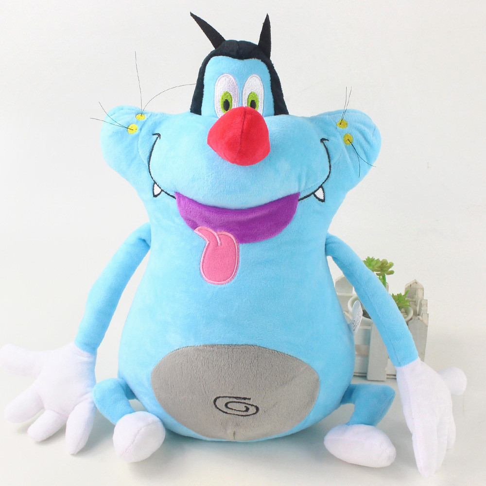 Oggy and the Cockroaches Soft Stuffed Plush 35cm 13.77inches