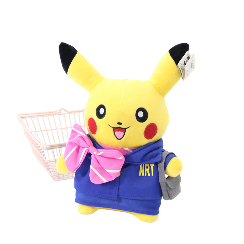 Pokemon Pikachu Stewardess Plush Toy - 25cm 9.8 inches