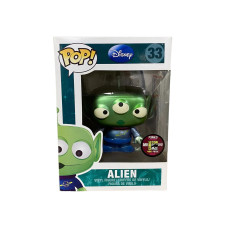 Funko Pop Toy Story Alien Metallic SDCC #33 Vinyl Figure
