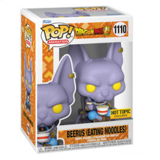 Funko Pop Dragon Ball Super Beerus Eating Noodles #1110 Vinyl Figure 