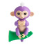 Finger Monkey - Interactive Baby Monkey Purple