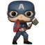 Funko Pop Avengers Endgame Captain America with Mjolnir #481 Vinyl Figure