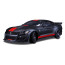 Ford Mustang Shelby GT500 Matte Black 1:18 Die-cast Alloy Four-Wheel Suspension Toy Car Model