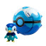 Tomy Pokemon Throw 'n' Pop Pokeball Piplup & Dive Ball Figure Set
