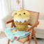 Pompompurin Ice Cream Pillow Plush Toy Blanket Set