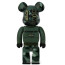 Bearbrick BAPE × Alpha 400% Figure 28cm 11.02inches