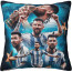 Lionel Messi Celebrating Soft Stuffed Plush Pillow Multiple Sizes