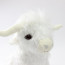 Living Nature Highland Cow White Plush Toy 25cm 9.8inches