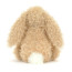 Jellycat Bashful Luxe Bunny Curly Medium Soft Stuffed Plush 31cm 12.2inches