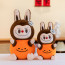 Labubu The Monsters Halloween Pumpkin Plush Toy Multiple Sizes
