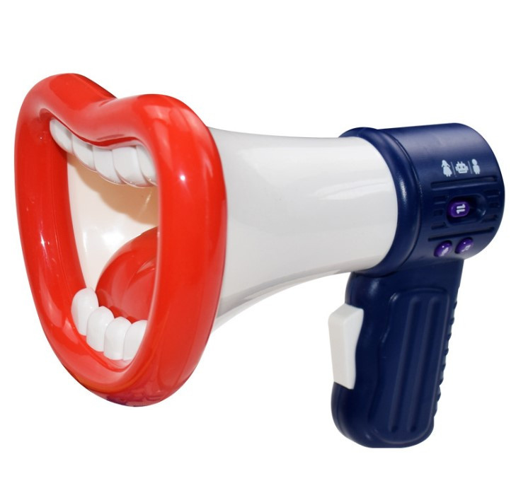Kids Voice Changer Toy Trumpet Recording Microphone Toys with Megaphone
