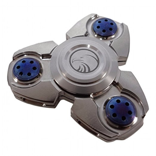 VALTCAN Titanium Hand Spinner Fidget Toy (Titanium)