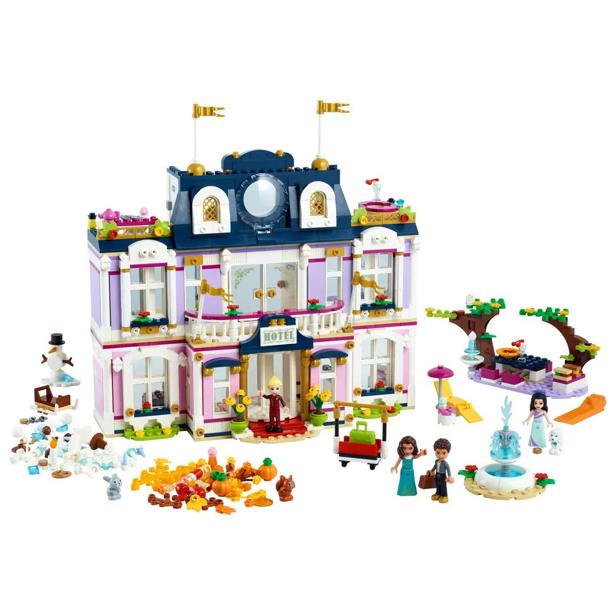 Friends Heartlake City Grand Hotel 41684 Brick Building Kit