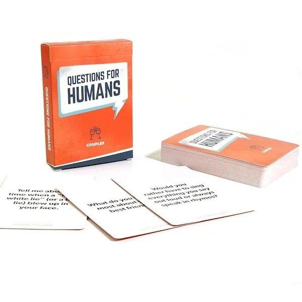 Questions for Humans Couples Card Game