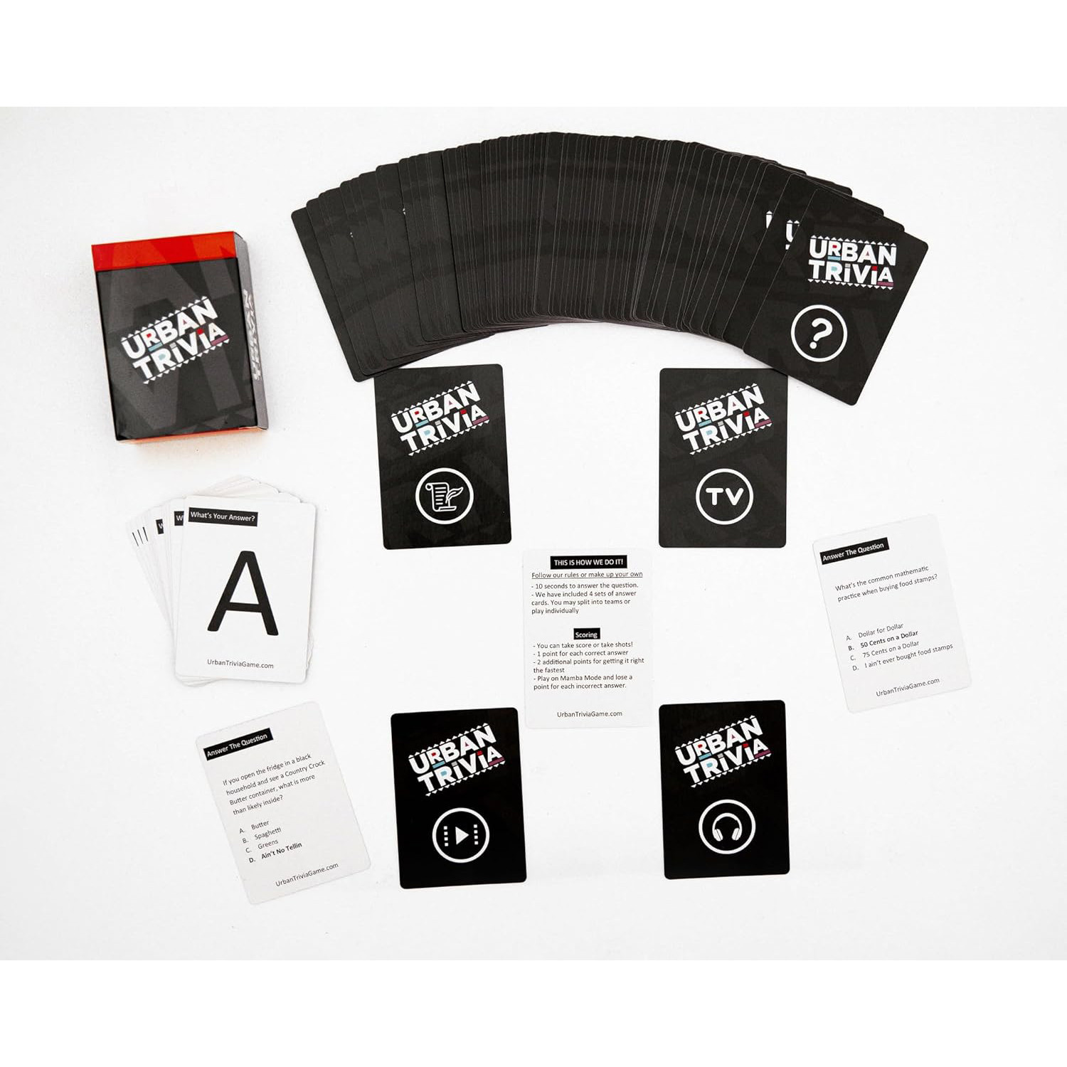 Urban Trivia Card Game