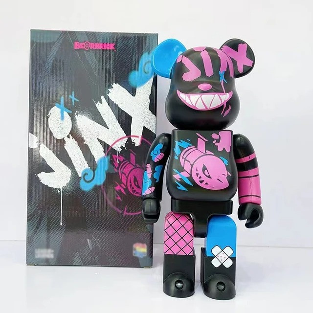 Bearbrick Jinx Arcane 400% Figure 28cm 11.02inches