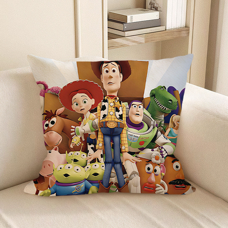 Disney Toy Story Characters Worried Faces Soft Stuffed Plush Pillow Multiple Sizes