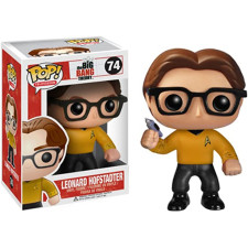 Funko Pop The Big Bang Theory Leonard Hofstadter Star Trek #74 Vinyl Figure