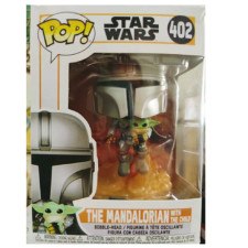 Funko Pop The Mandalorian With The Child #402 Vinyl Figure