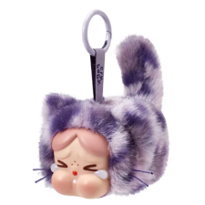 Popmart Crybaby Wild But Cutie Series Vinyl Face Plush 10cm 4inches Neon Cutie