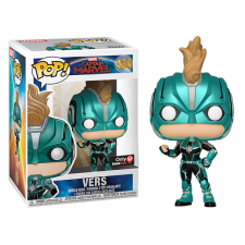 Funko Pop Green Captain Marvel Vers with Mask #434 Vinyl Figure - Captain Marvel Collection