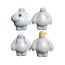 Big Hero 6 Baymax Figure Set 4 Pcs