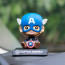 Captain America Shaking Head Figure Car Decoration Accessories
