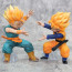 Dragon Ball Z Kid Goten Trunks Kamehameha Figure Statue Set 2 Pcs