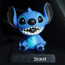 Stitch Laughing Shaking Head Figure Car Decoration Accessories