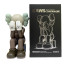 KAWS Passing Through Companion Vinyl Figure 28cm 11.02inches Brown