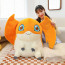 Patamon from Digimon Soft Stuffed Plush Multiple Sizes