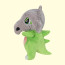 Shiny Cubone from Pokemon Soft Stuffed Plush 18cm 7inches