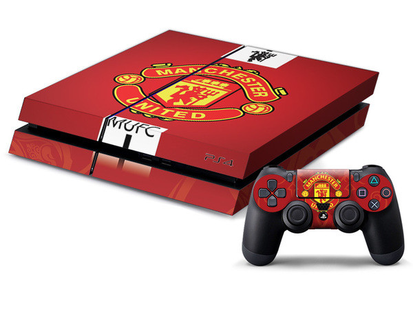 PS4 Manchester United Decal Skin for Console and Controller