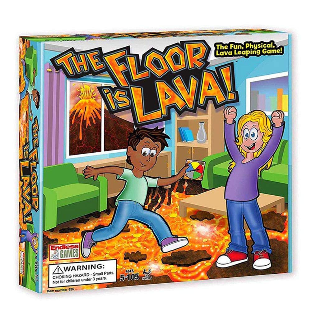 The Floor is Lava! Interactive Board Game for Kids and Adults