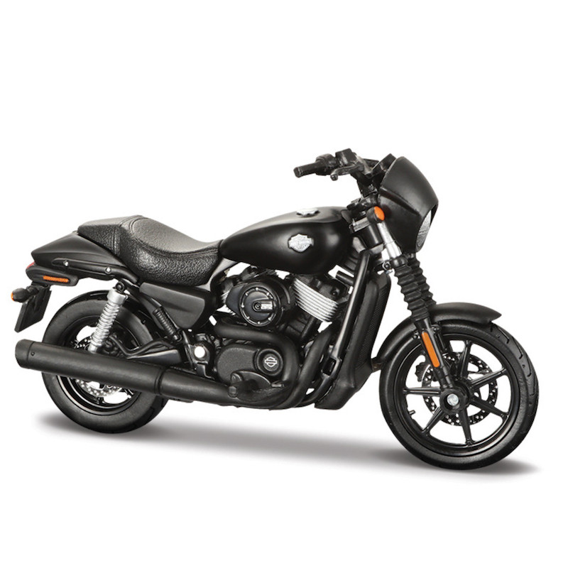 Harley-Davidson 2015 Street 750 1:18 Die-cast Alloy Motorcycle Toy Car Model