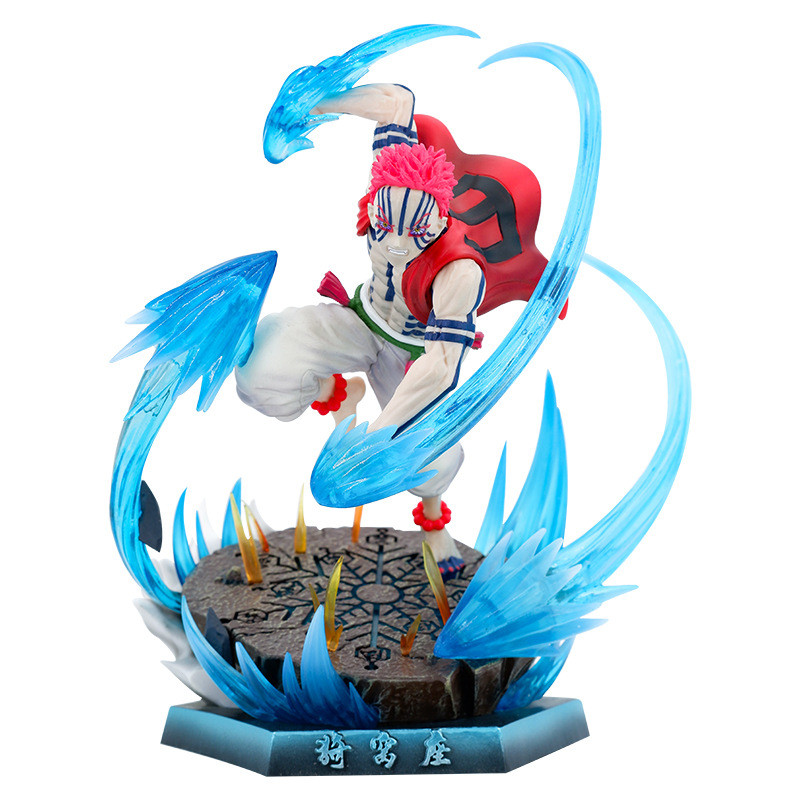 Akaza From Demon Slayer GK Figure Statue With Lighting Effect