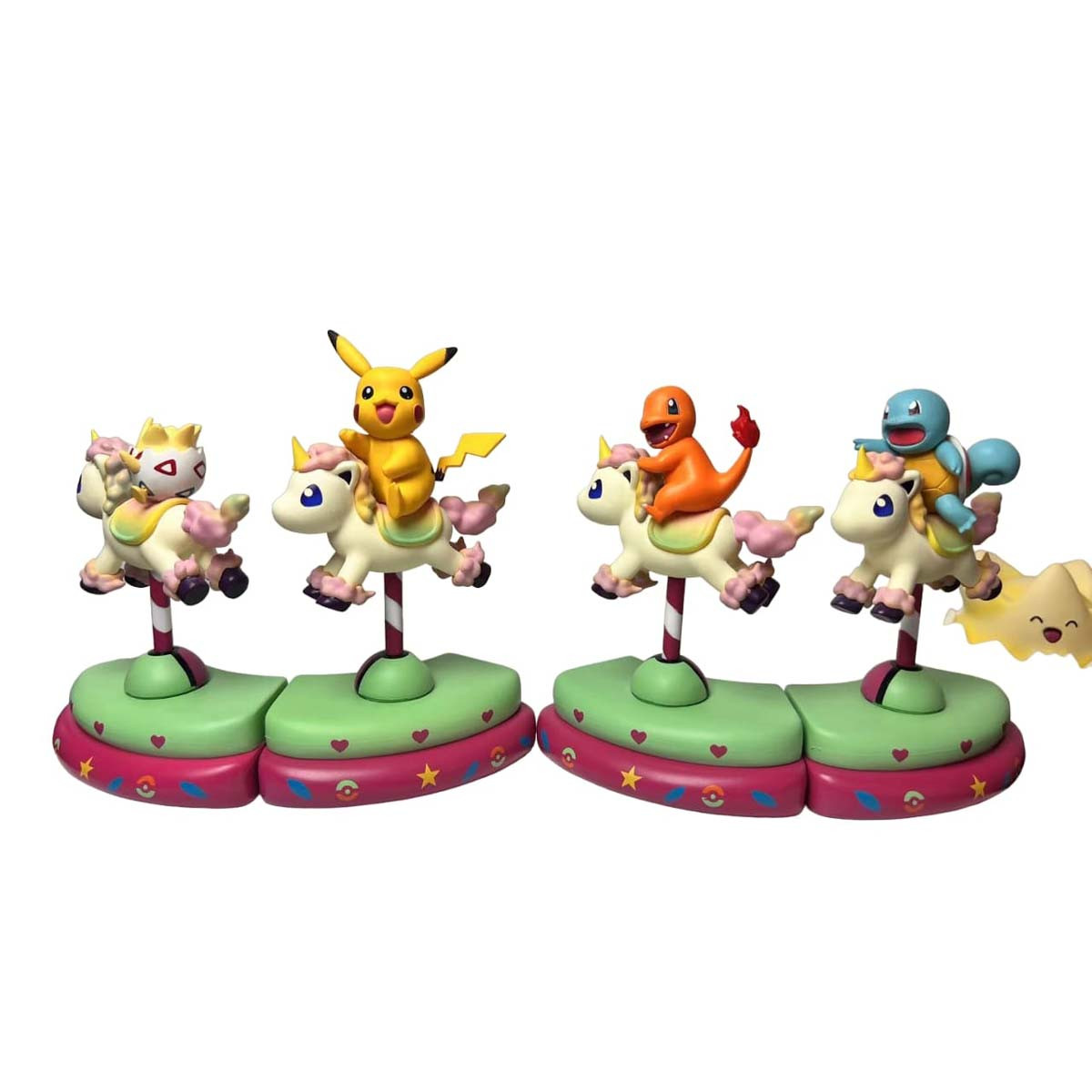 Pokemon Carousel Figure Set 4 Pcs