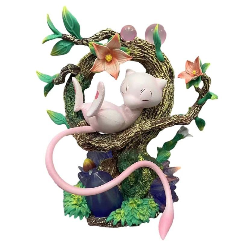 Pokemon Sleeping Mew Figure Statue