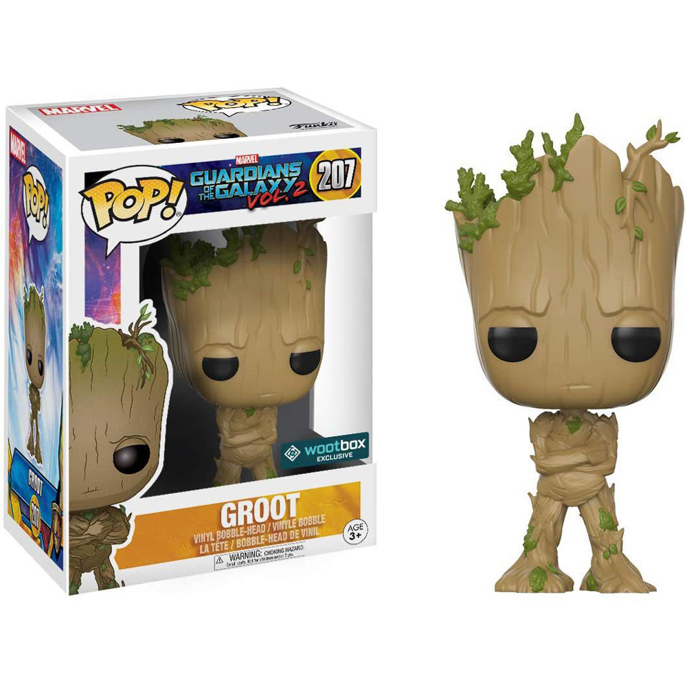 Funko Pop Guardians Of The Galaxy Groot #207 Vinyl Figure