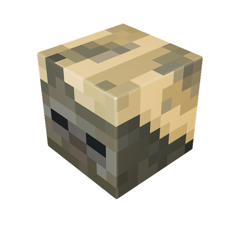 Minecraft Magnetic Husk Blocks Kit Toy 3 Pcs Set