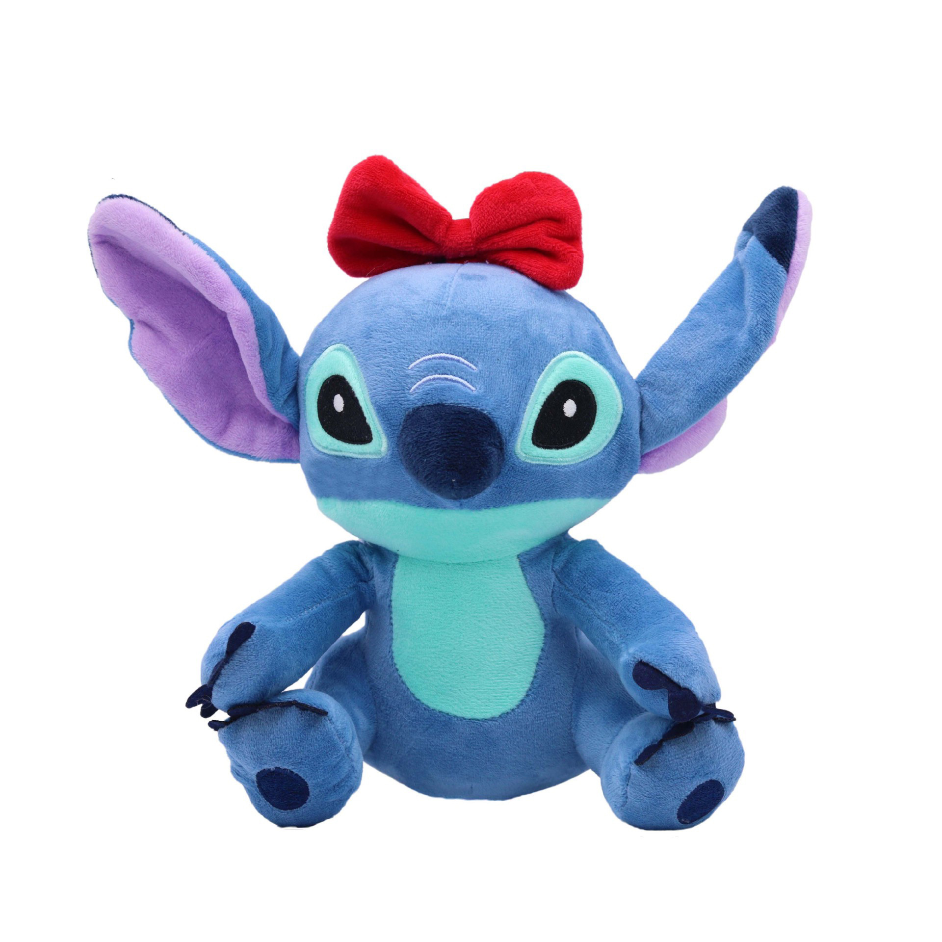 Stitch With Red Bow Tie Plush Toy