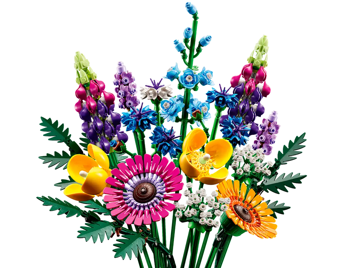 Wildflower Bouquet Botanicals 10313 Brick Building Kit