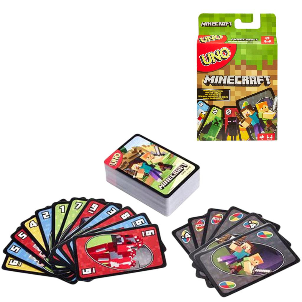 UNO Minecraft Edition Card Game