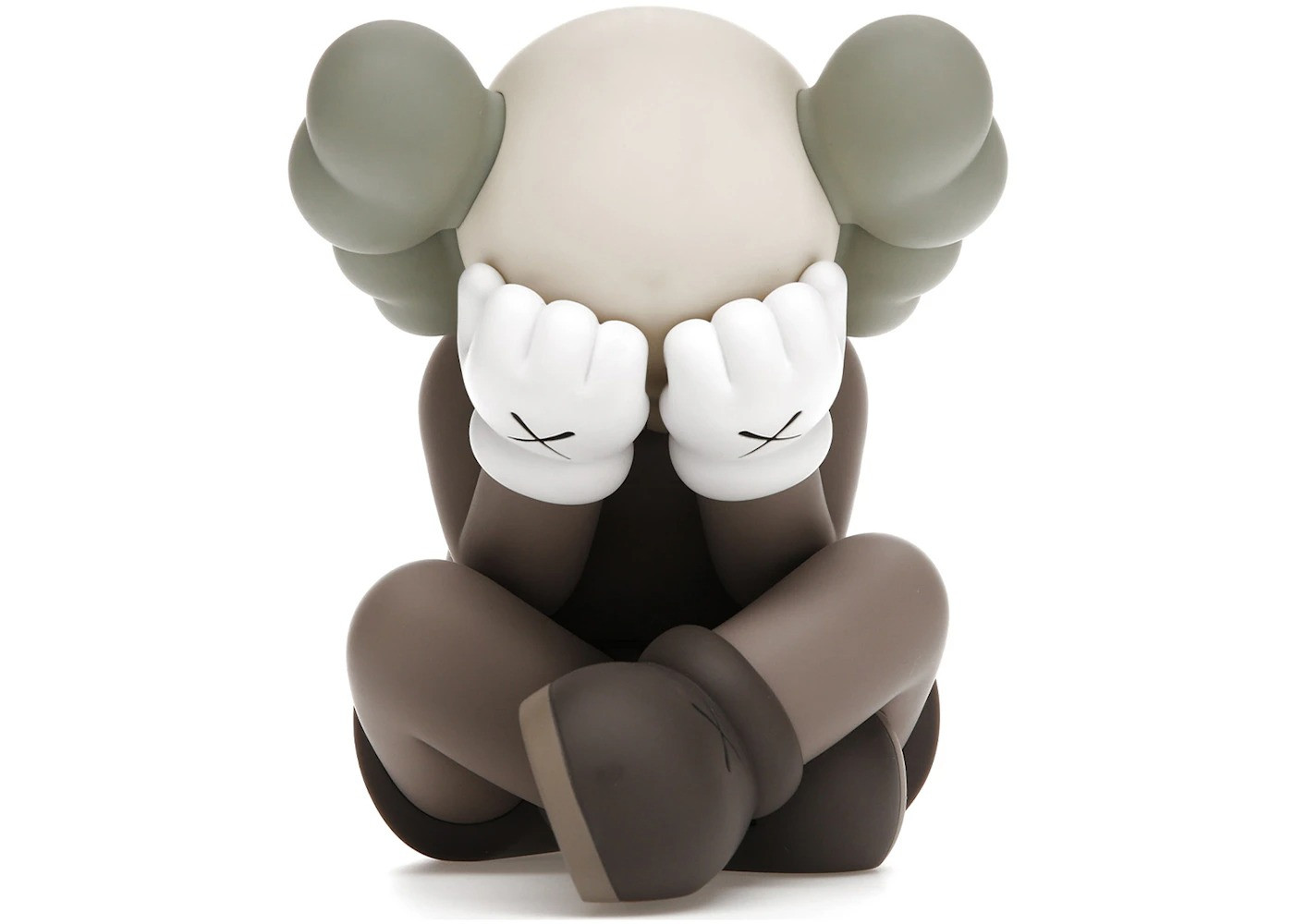 KAWS Seperated Open Edition Vinyl Figure 22cm 8.66inches Brown
