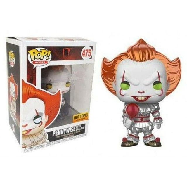 Funko Pop Pennywise with Balloon Metallic #475 Vinyl Figure